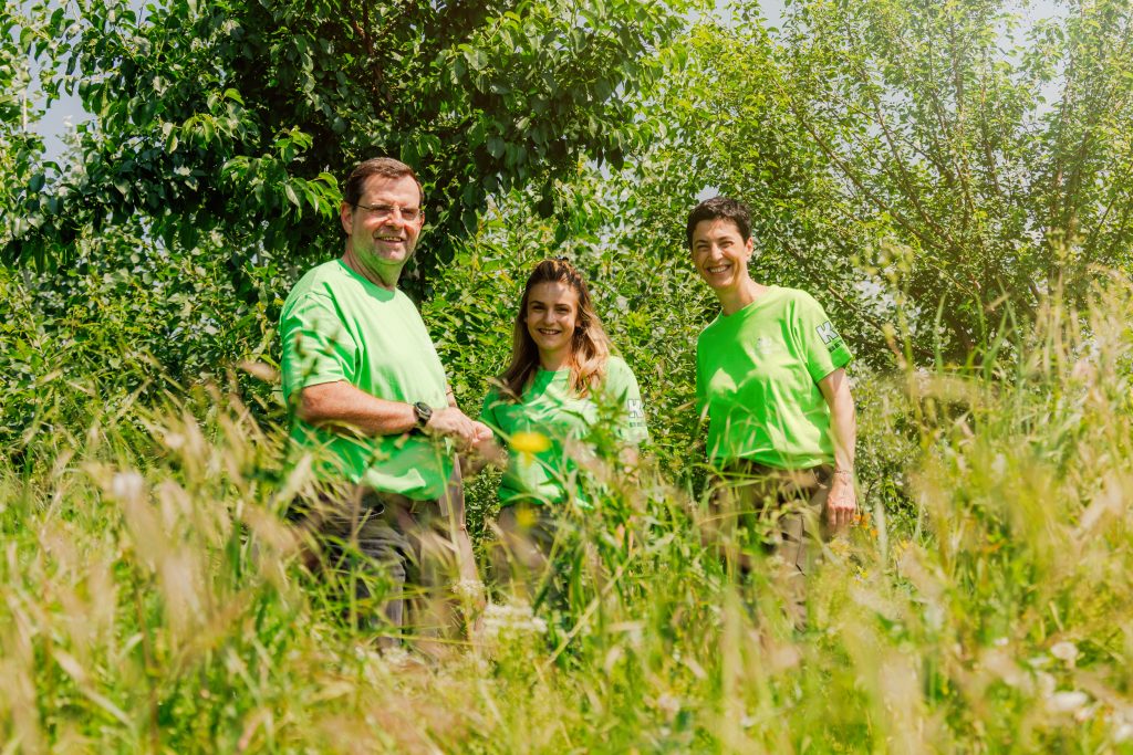 Familie Kovanda (von links nach rechts): Ing. KR Leopold Kovanda, Eva Kovanda jun. und KR Eva Kovanda